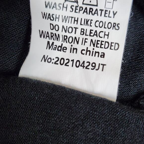 XXL Black Stretchy Casual Comfy Dress - Picture 7 of 7